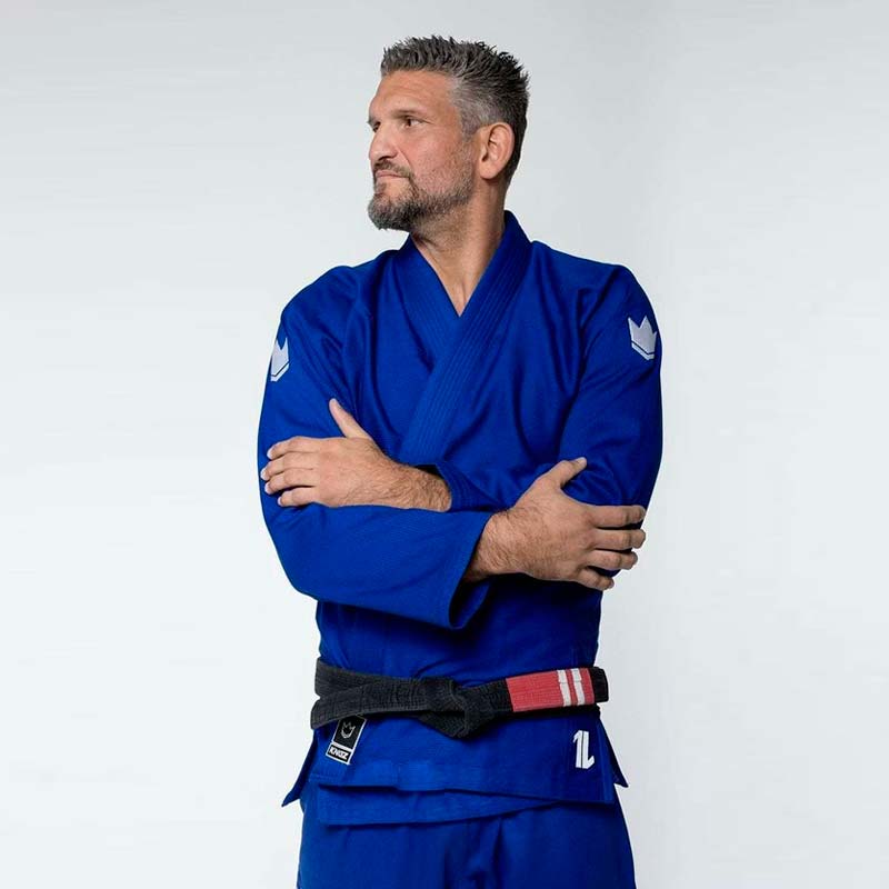 Kimono JJB Basic 2.0 Bleu avec ceinture Kingz