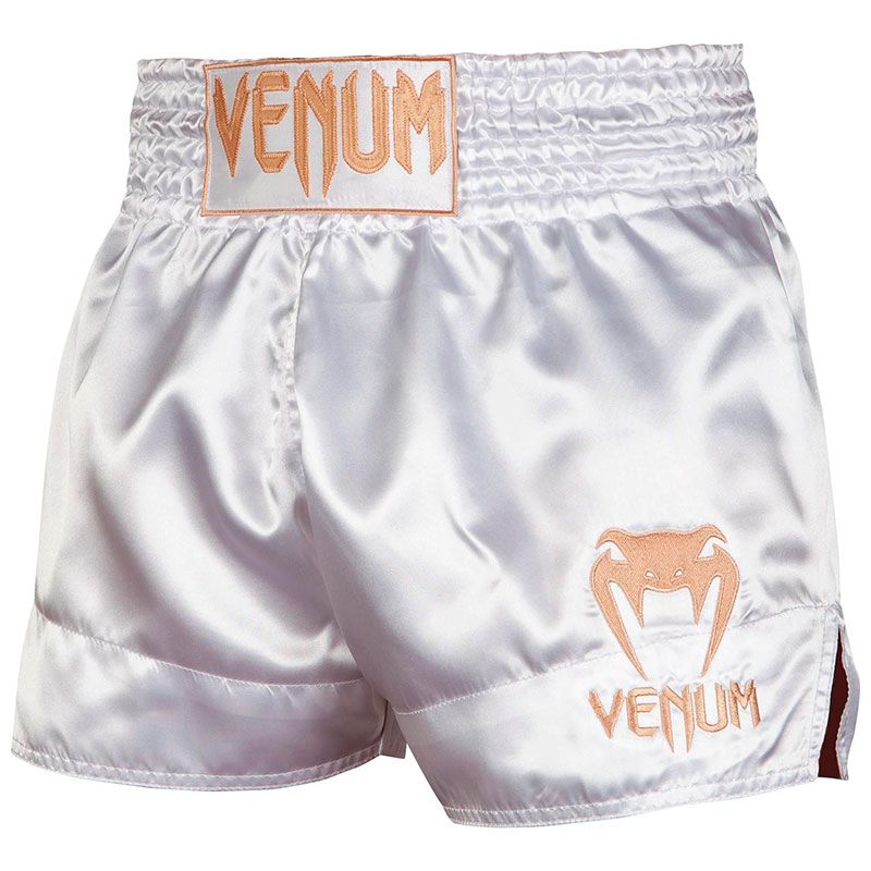 Venum Shorts de Muay Thai Classique Nouveau Noir 