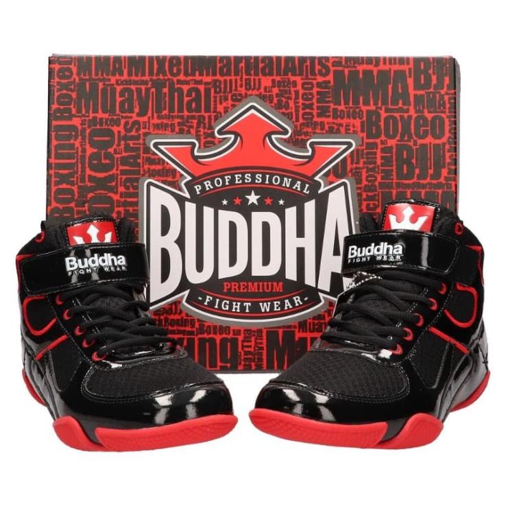 Chaussures de boxe Buddha One black / red