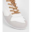 Chaussures de boxe Venum Elite blanc / or