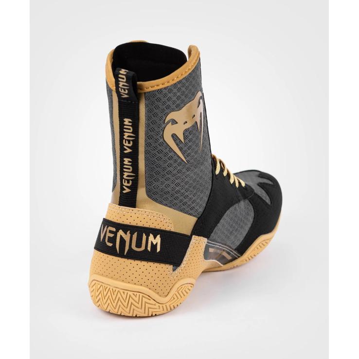 Bottes de boxe Venum Elite noir / beige