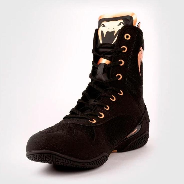 Chaussures de boxe Venum Elite Noir / Or