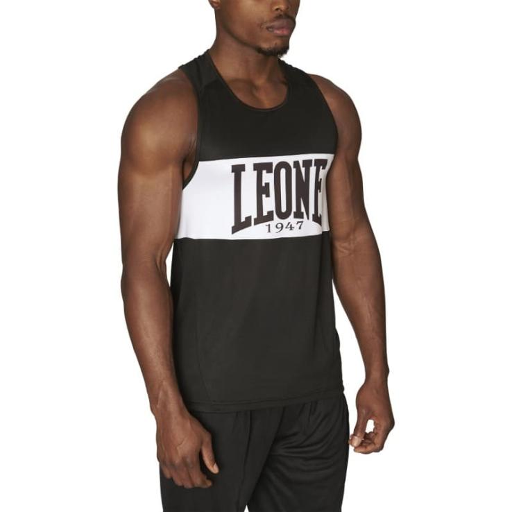 T-shirt de boxe Leone Shock noir