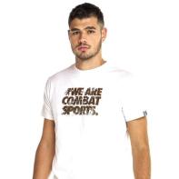 T-shirt Leone manches courtes Or blanc M5054S7