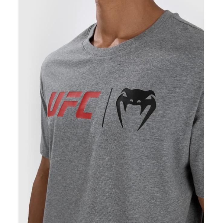 T-shirt Venum X UFC Classic gris/rouge
