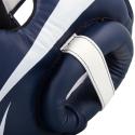 Casque de boxe Venum Elite bleu marine / blanc