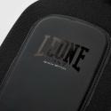 Protège-tibias Leone MMA Black Edition, noir