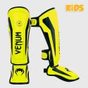 Protège Tibias Venum Kids Elite neo yellow