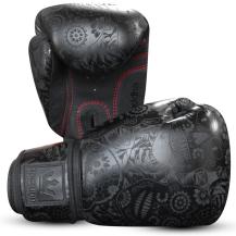 Buddha Boxing Gants de boxe mexicains - noir mat
