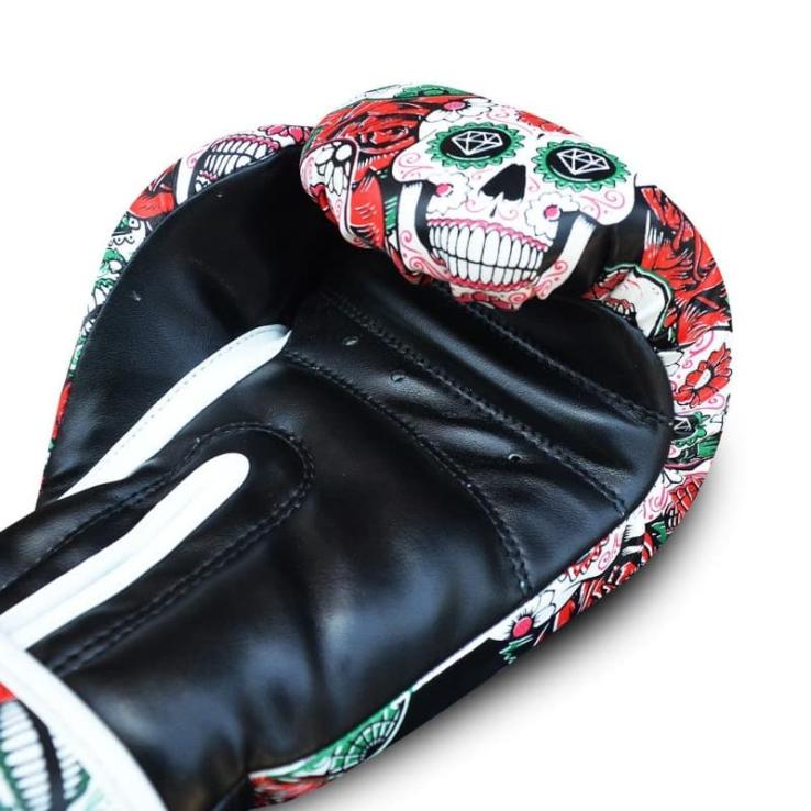 Gants de boxe mexicains Buddha rouge