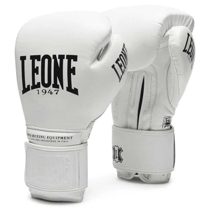 Gants de boxe Leone The Greatest blanc