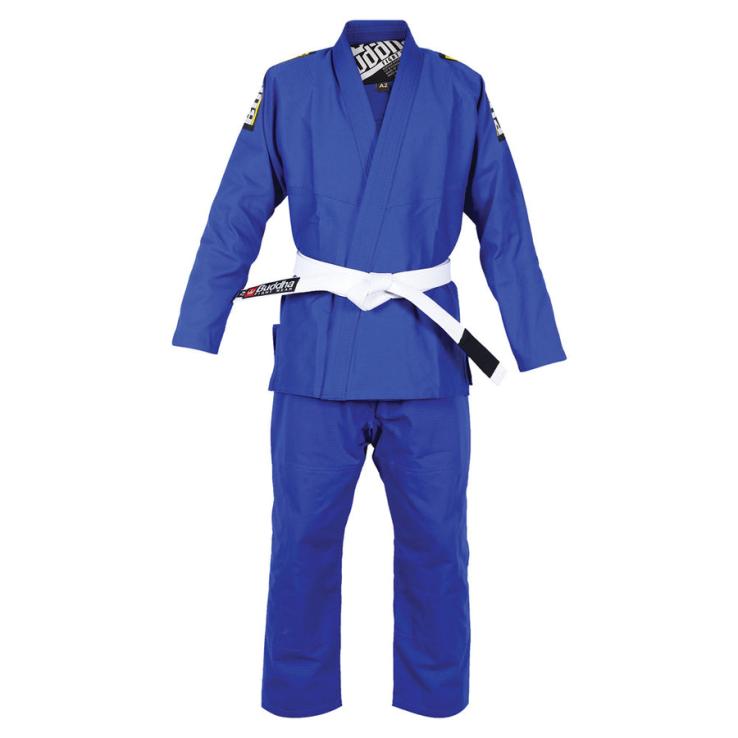 Kimono JJB Buddha Infinity - bleu royal + ceinture blanche