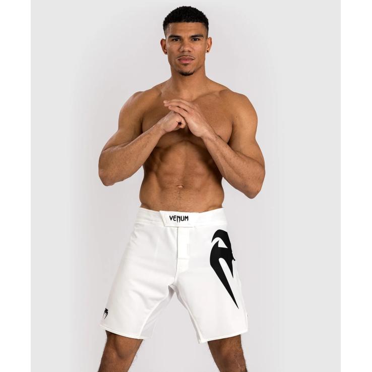 Shorts Venum Light 5.0 MMA blanc / noir