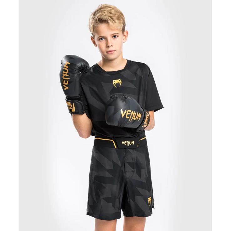 Shorts MMA enfant Venum Razor noir / or