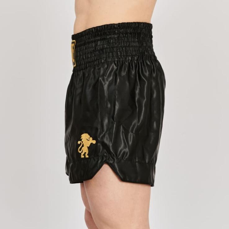 Shorts de Muay Thai Leone Basic 2 - noir/or