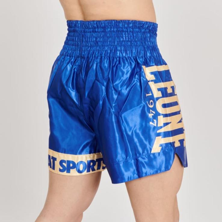 Shorts de Muay Thai Leone DNA - bleu