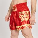 Shorts de Muay Thai Leone DNA - rouge