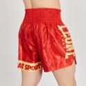 Shorts de Muay Thai Leone DNA - rouge