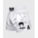 Pantalon Venum Classic Muay Thai blanc / noir