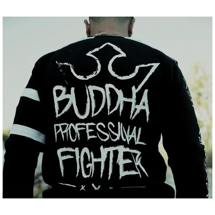 Sweat-shirt Bouddha combattant