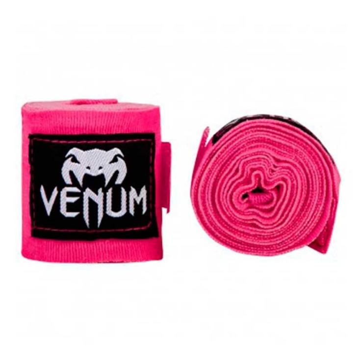 Bandages de boxe Venum neo rose (La paire)