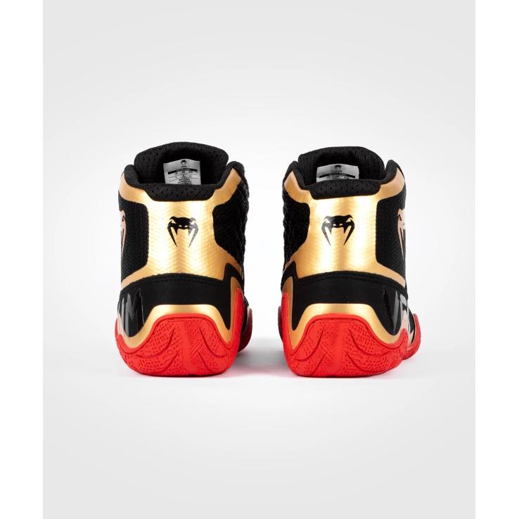 Chaussures de lutte Venum Elite / noir / or / rouge